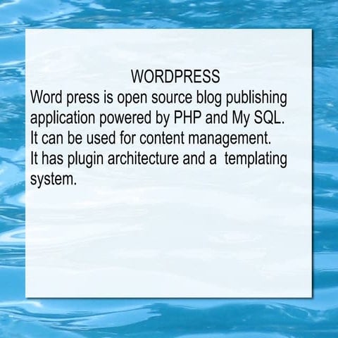 Wordpress