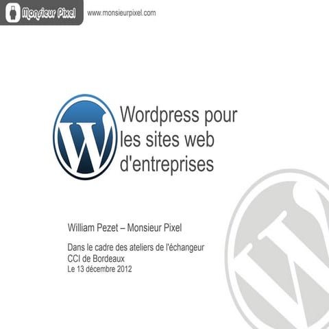 Wordpress pour les entreprises