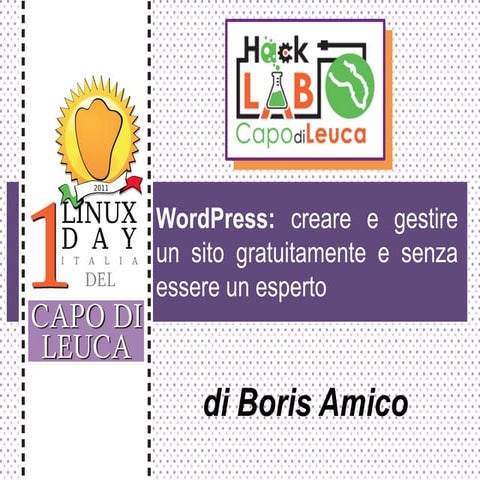 WordPress: creare e gestire un sito gratuitamente e senza essere un esperto