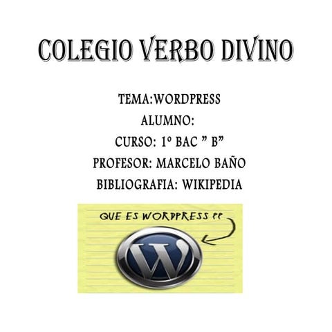 Wordpress 120416224408-phpapp01