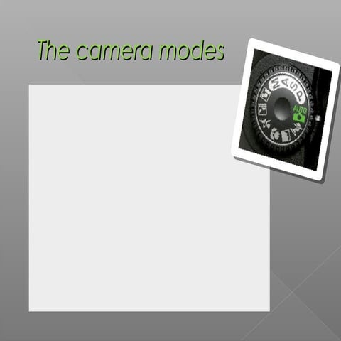 The Camera Modes | PPT