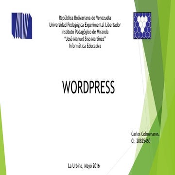 basico de  Wordpress.
