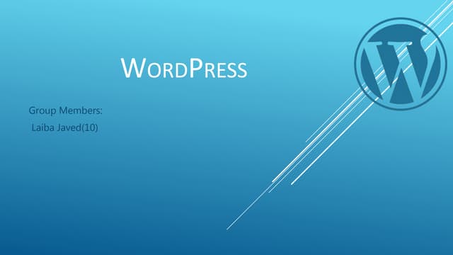 Wordpress