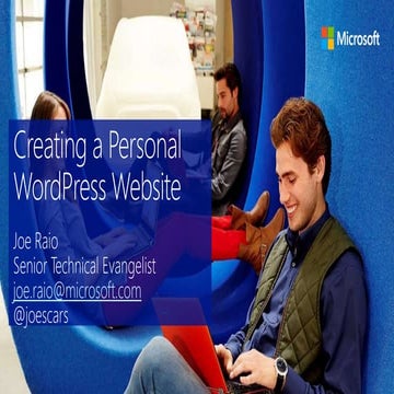 Create a WordPress on Azure using DreamSpark