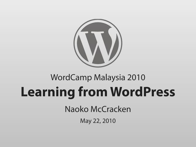 WordCamp Malaysia