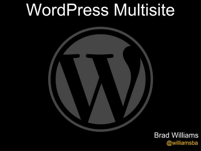 WordPress Multisite