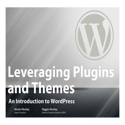 NARdiGras WordPress Camp - Themes & Plug-Ins
