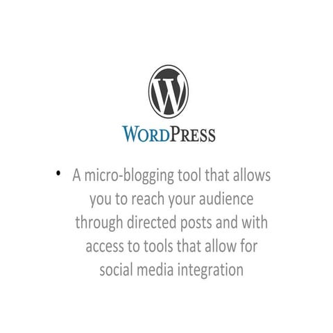 Word press presentation-wahlberg-assign1