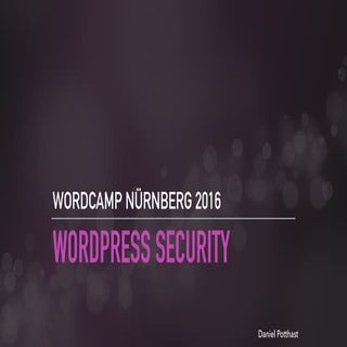 Wordpress Security