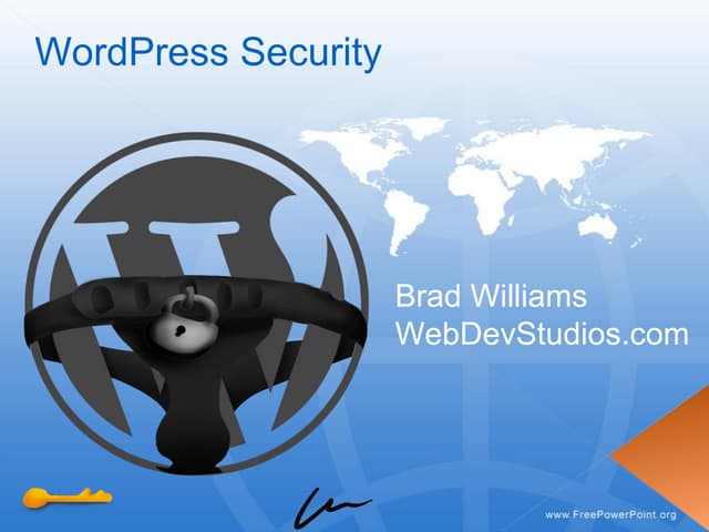 WordPress Security - WordCamp Boston 2010