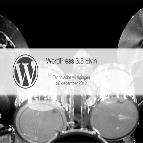 WordPress 3.5