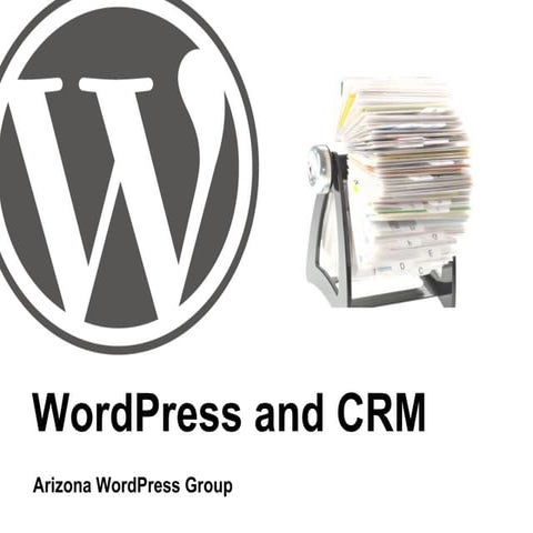 WordPress and CRM