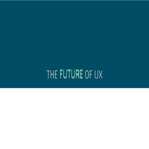 WordPress and the Future of UX