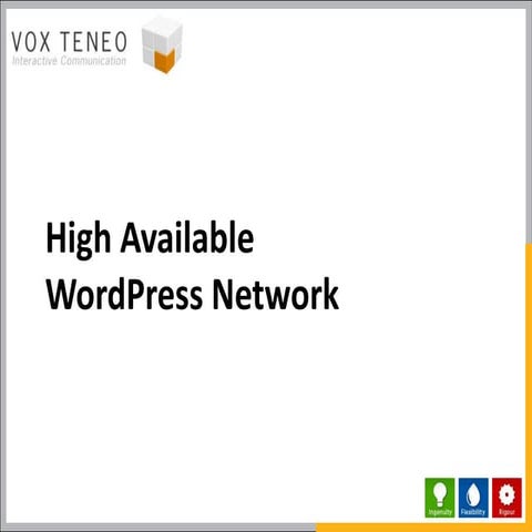 High Available WordPress