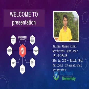 WordPress CMS and Marketplace 