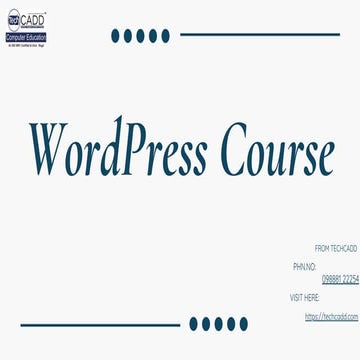 CONCEPT AND PDF OF WORDPRESS COURSE .pdf