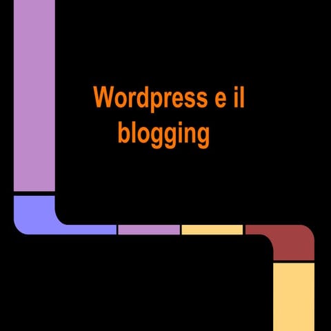 Wordpress e blogging