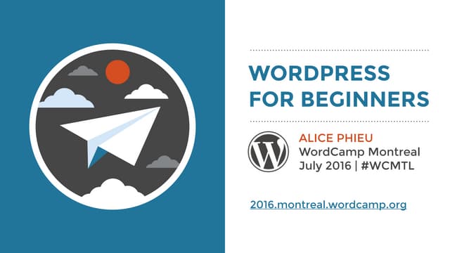 Alice Phieu - WordPress For Beginners