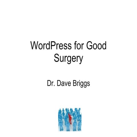 WordPress for Good