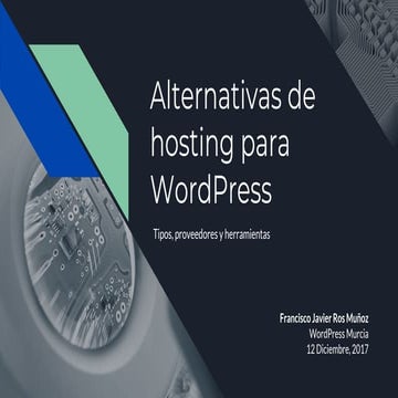 Alternativas de hosting para WordPress