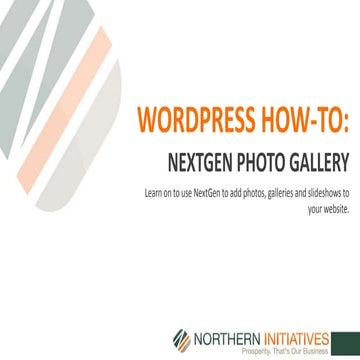 Wordpress NextGEN Gallery