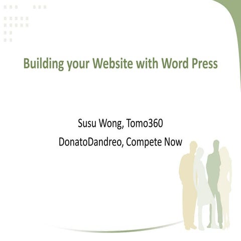 Building Your Website with WordPress Seminar 