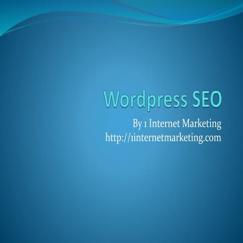 Wordpress SEO