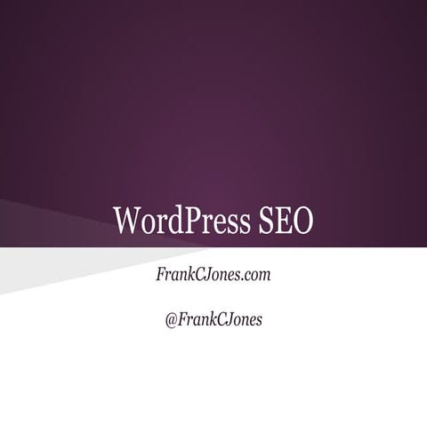 WordPress SEO