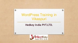 WordPress Training in Vikaspuri