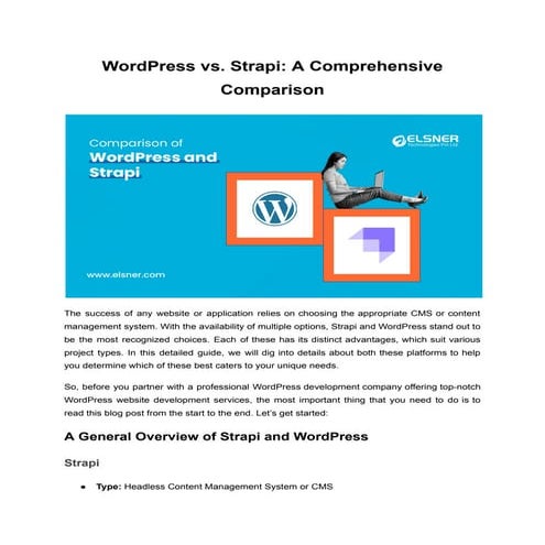 WordPress vs. Strapi_ A Comprehensive Comparison.pdf