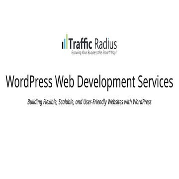 WordPress Architecture For Beginners | PPTX