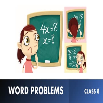 Word Problems: Answer in just 6 steps
