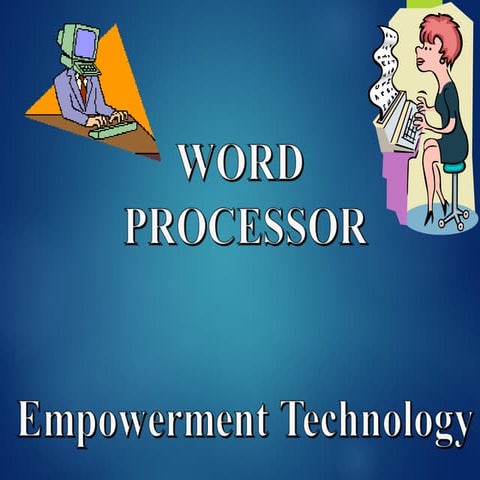 Word Processor.ppt_PowerPoint Presentation