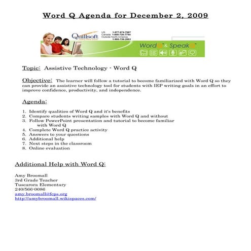 Word Q Pp Presentation | PPT
