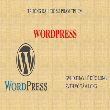 Wordress_copyright Võ Tâm Long