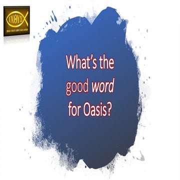 Words 2021 topical study