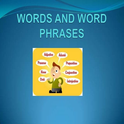 Words and word phrases class 2
