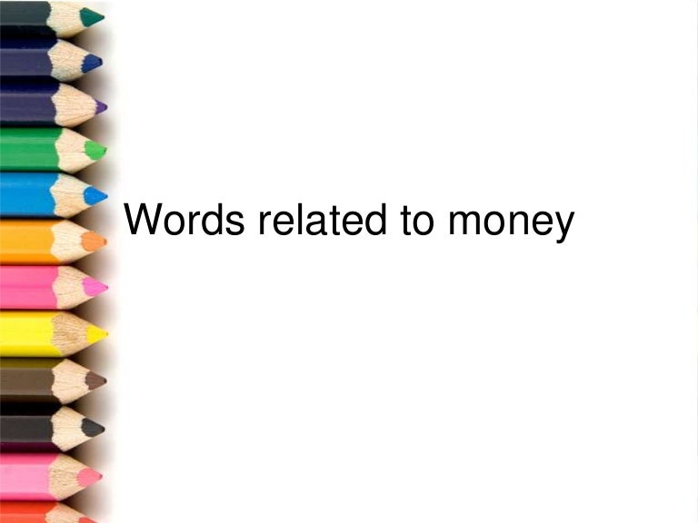 Words related to_money