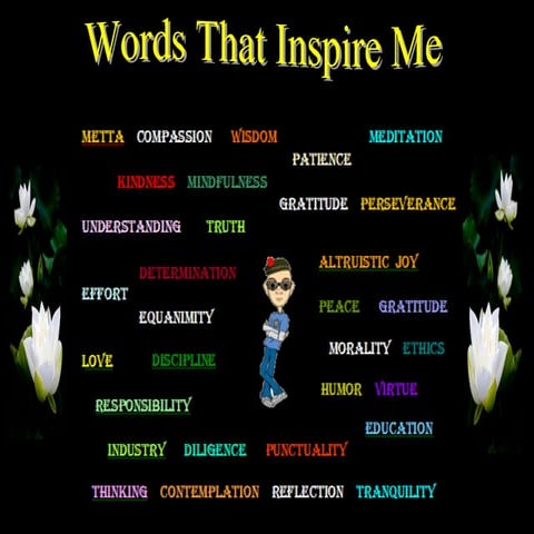 Words That Inspire Me