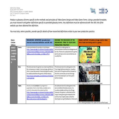 iain goodyear game engines definitions woprks 2 cristian galliano