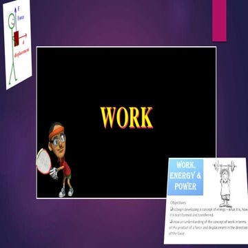 Work - Science lesson | PPT