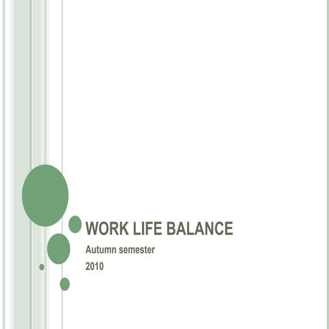 Work life-balance | PPT