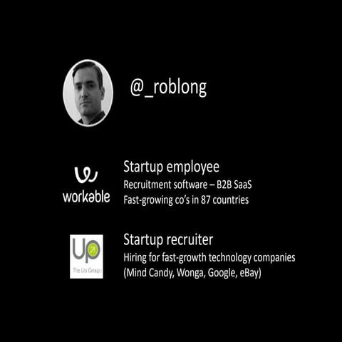 Workable Presentation at TechStartupJobs Fair London 2014