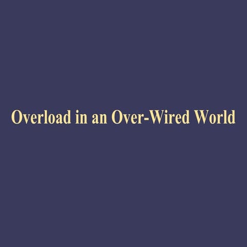Work and life_balance_overload_in_an_over-wired_world_(interview)
