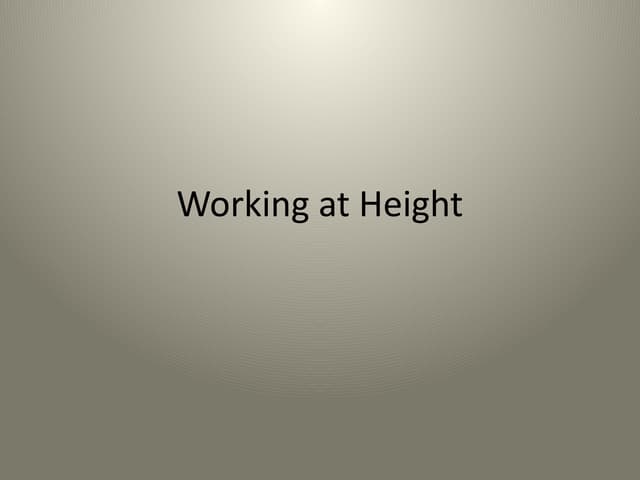 Work_at_Height in industrial safety.pptx