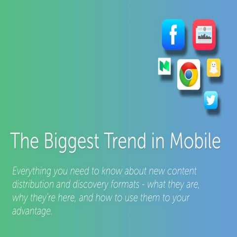 The Biggest Trend In Mobile