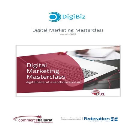Digital Marketing Masterclass