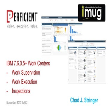 Work Centers and Inspections