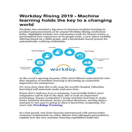Workday rising 2019