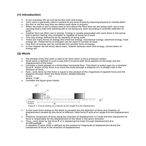 Work ,energy and power